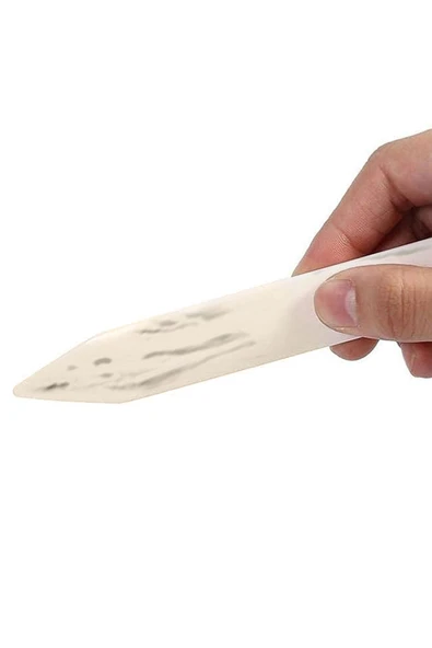 Gerçek Kemik ve Boynuzdan El Yapımı Katlama Spatulası ürün görseli