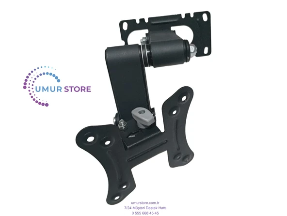 Dreamstar 24" 12V Hd 17”- 27” inç Monitör Lcd Led TV Hareketli Duvar Askı Aparatı - Resim 2