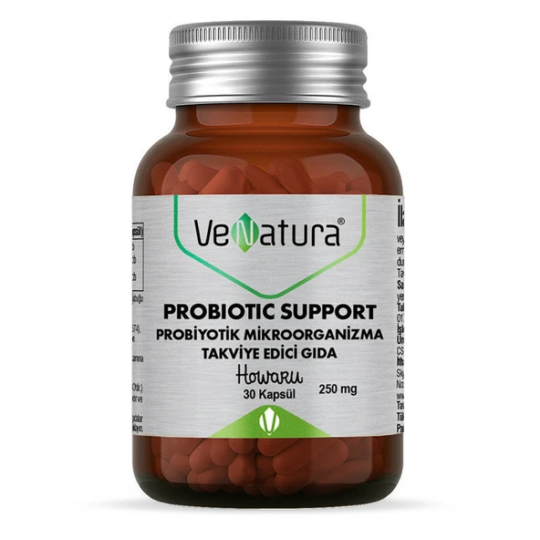 VeNatura Probiotic Support Probiyotik Mikroorganizma 30 Kapsül ürün görseli