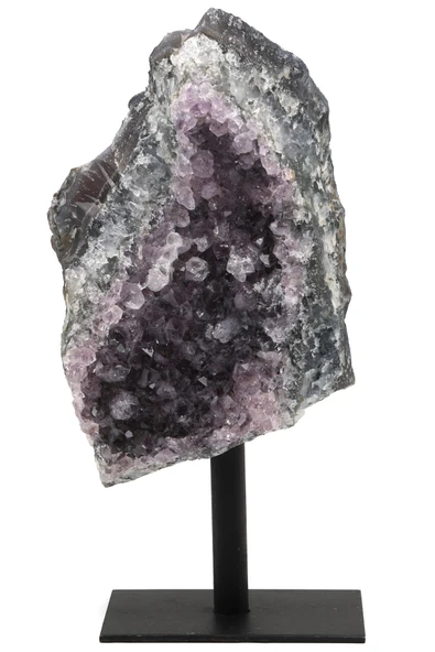 Ametist Doğal Taş Standlı Ham Parça - 667 Gr. ürün görseli 1
