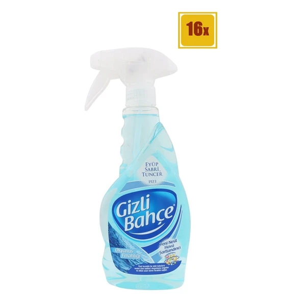 Eyüp Sabri Tuncer Gizli Bahçe Oda Kokusu Okyanus Ferahlığı 500 ml x 16 ürün görseli