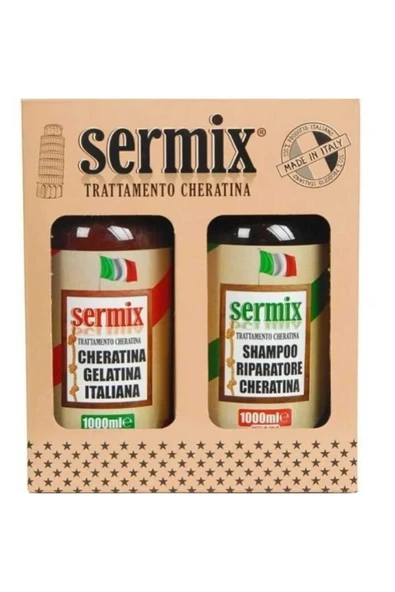 SERMİX Keratin Set ( Keratin Bakım X Saç Bakımı ) ürün görseli