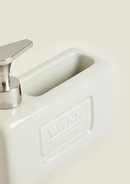 Ashley Grey Porselen Sıvı Sabunluk 750 ml - Resim 2