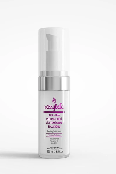 Besame Sassybella Aha+bha Peeling Etkili Temizleme Solusyonu 250 Ml - Resim 3