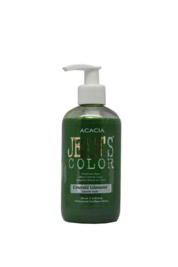Acacia Jean's Color Su Bazlı Saç Boyası Zümrüt Yeşili