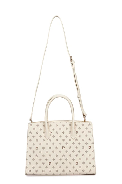 Pierre Cardin Kadın Omuz Çantası Bej 05PC25Y10318 - Resim 4