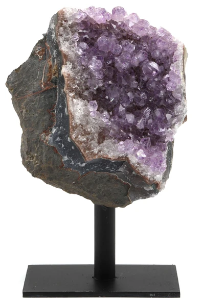 Ametist Doğal Taş Standlı Ham Parça - 474 Gr. ürün görseli