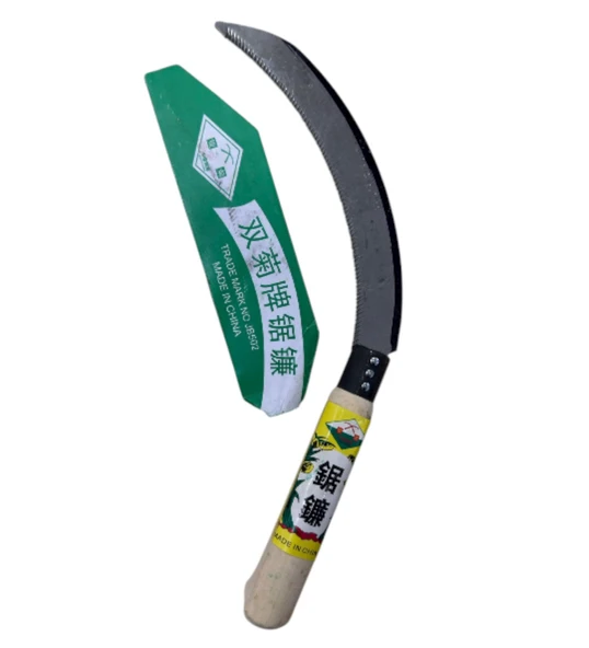 Ot Bıçağı Bağ Testere Bıçkısı Ağaç Saplı - Resim 2