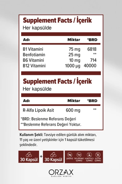 Ocean Neurobexol 60 Kapsül - Resim 2
