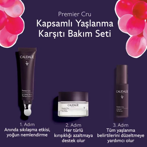 Caudalie Premier Cru Kapsamlı Yaşlanma Karşıtı Bakım Seti - 2