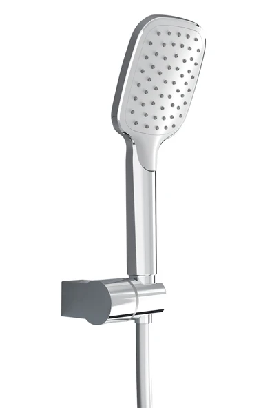 Teska Veno Mafsallı El Duşu -Beyaz (Tekli Akış) ürün görseli