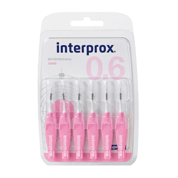 Dentaid INTERPROX 4G Nano Blister 6 Adet- Pembe - N31194 ürün görseli