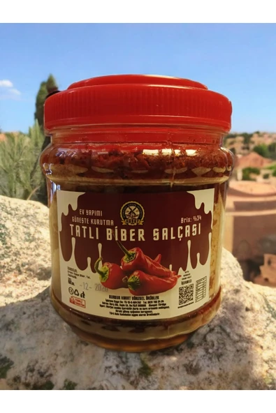 1 kg Burdur Ev Yapımı Tatlı Biber Salçası ürün görseli