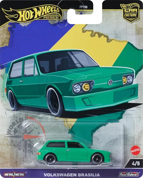 Hot Wheels Premium Car Culture VOLKSWAGEN BRASILIA-HRV82 ürün görseli