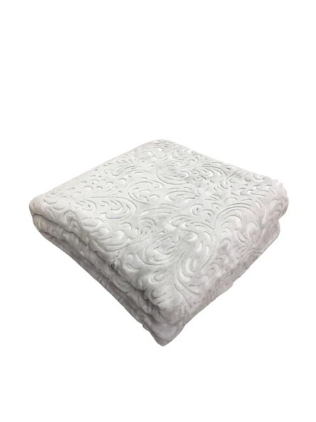 Serra Home Embos Çift Kişilik Battaniye Kutulu 220 x 240 - Resim 5