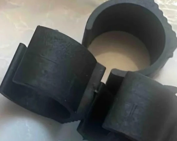 Salıncak Ayağı Pabucu 4,5cm Çap, Zemin Koruyucu Plastik,Kaymaz Dayanıklı (4’lü Set) - Resim 3