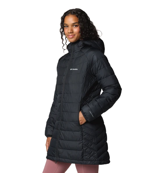 Columbia Powder Lite™ II Mid Jacket Siyah Kadın Outdoor Mont WK9575 - Resim 3