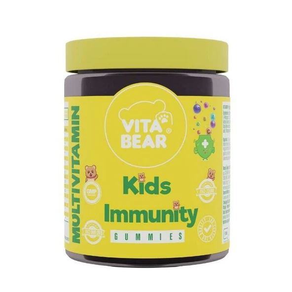 Vita Bear Multivitamin Immunity Vitamin Kompleks İçeren Takviye Edici Gıda 60 Çiğnenebilir Jel Form ürün görseli