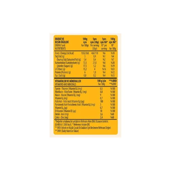 Hünnap Good Keçi Sütlü Kakaolu Gevrek 240 g - Resim 3