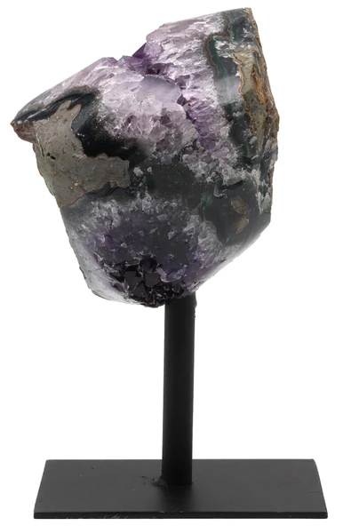 Ametist Doğal Taş Standlı Ham Parça - 838 Gr. - Resim 2