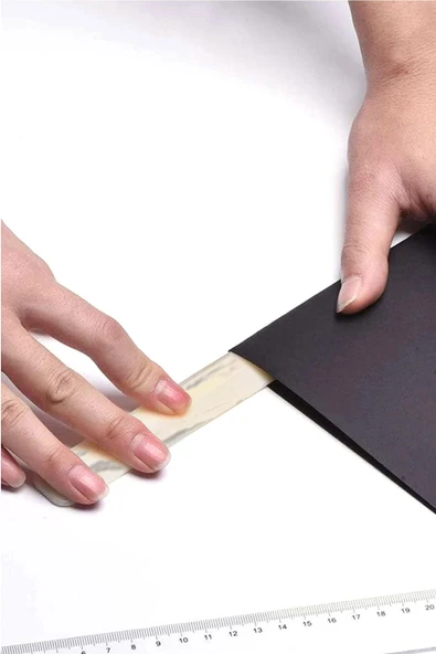 Gerçek Kemik ve Boynuzdan El Yapımı Katlama Spatulası - Resim 4