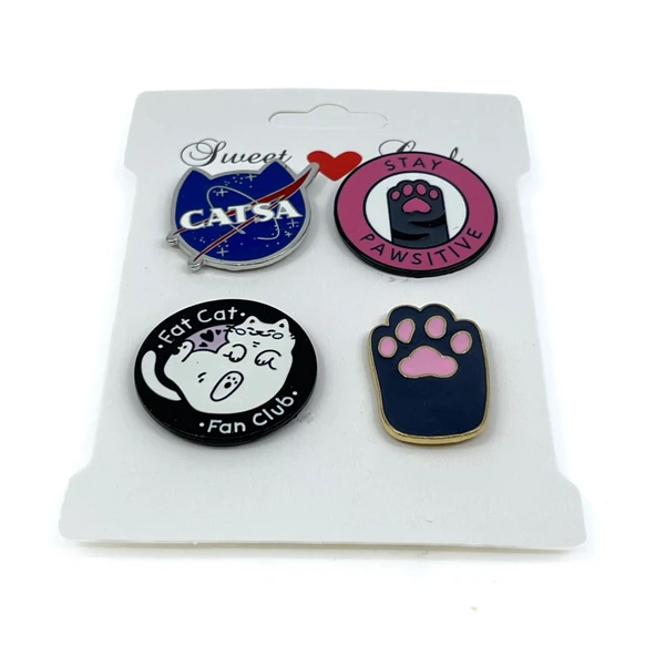 Kamp Çantası - Sırt Çantası - Terlik Süsü Charm Terlik 4'lü Jibbitz Aksesuar Model 10 - Resim 3