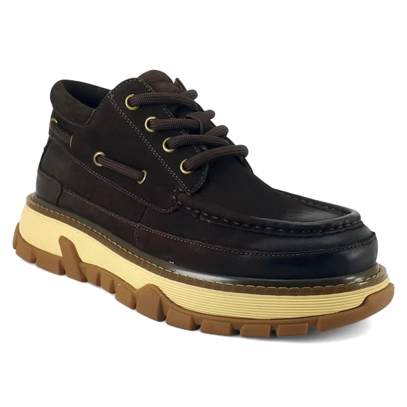 Guja 550 25KA Erkek Günlük Ayakkabı Kahverengi Nubuk ürün görseli 1