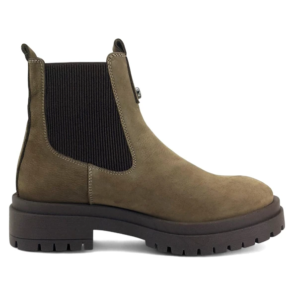 Beety 310 25KB Kadın Günlük Bot Kum Nubuk - Resim 3