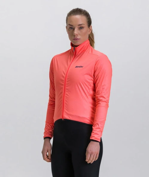 Santini Nebula Windbreaker Kadın Rüzgarlık Ceket SP332L75NEBUL - Resim 6