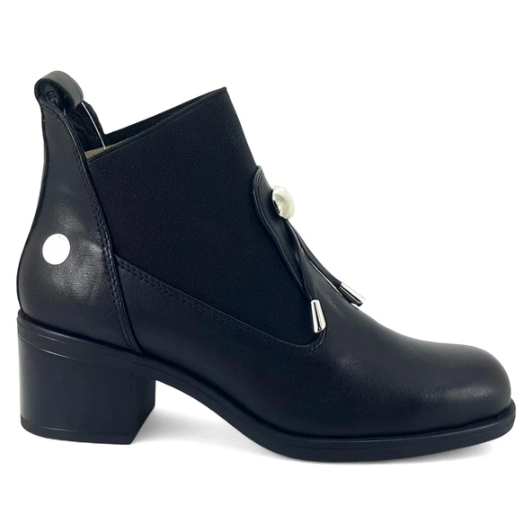 Mammamia 1805 25KB Kadın Günlük Bot Siyah - Resim 2