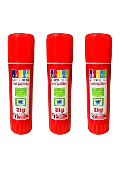 21 gr stick yapıştırıcı 3 lü südor ürün görseli 1