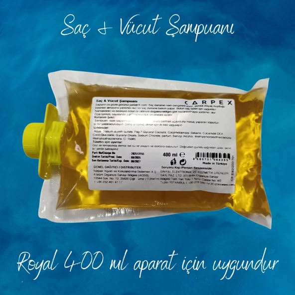 Carpex 400 ml Saç & Vücut Şampuanı Yedek Kartuşu ürün görseli