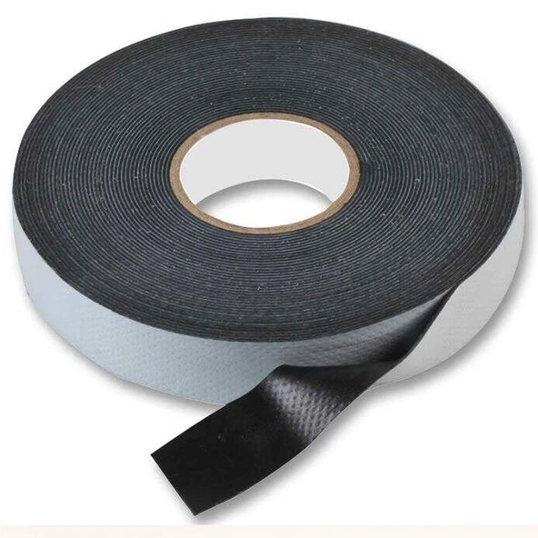 Eriyen Bant 20 mm x 3 Metre Su Geçirmez Boru İzolasyon ve Sızdırmazlık Dayanıklı Tamir Bandı Gri - Resim 3