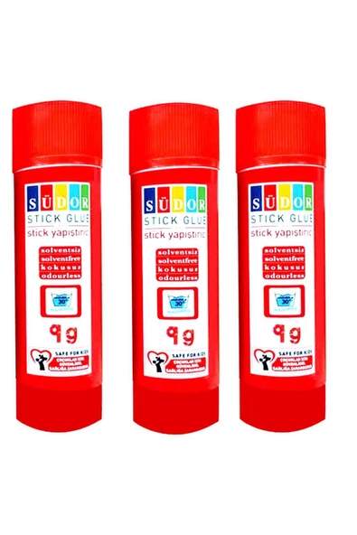 9 gr stick yapıştırıcı 3 lü südor ürün görseli 1