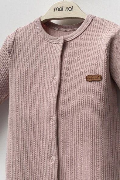 Moi Noi Şapkalı Tulum MNB1236 Mürdüm - 2