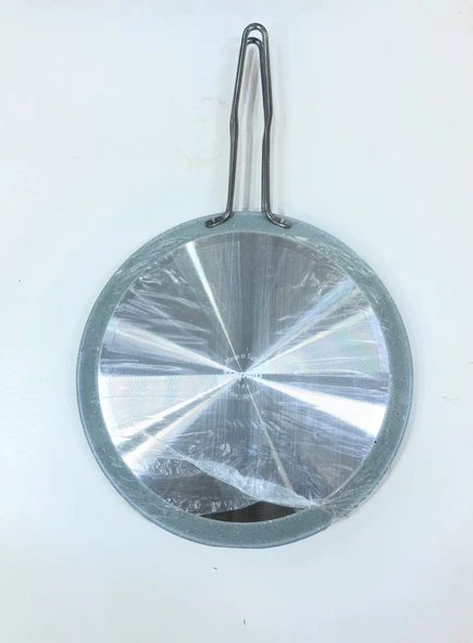 Papilla Redio 32 cm Çift Taraflı Balık Börek Hamsi Krep Menemen Tavası Yeşil - Resim 2