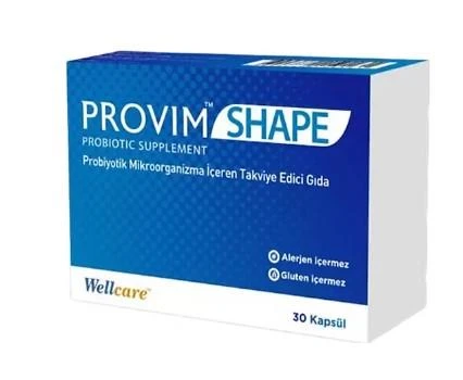 Wellcare Provim Shape Probiyotik 30 Kapsül | 3 Al 2 Öde ürün görseli
