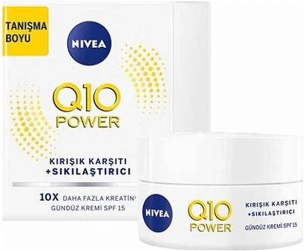 Nivea Q10 Plus Kırışık Karşıtı Spf 15 Faktör 20 ml Tanışma Boyu Gündüz Kremi - Resim 2