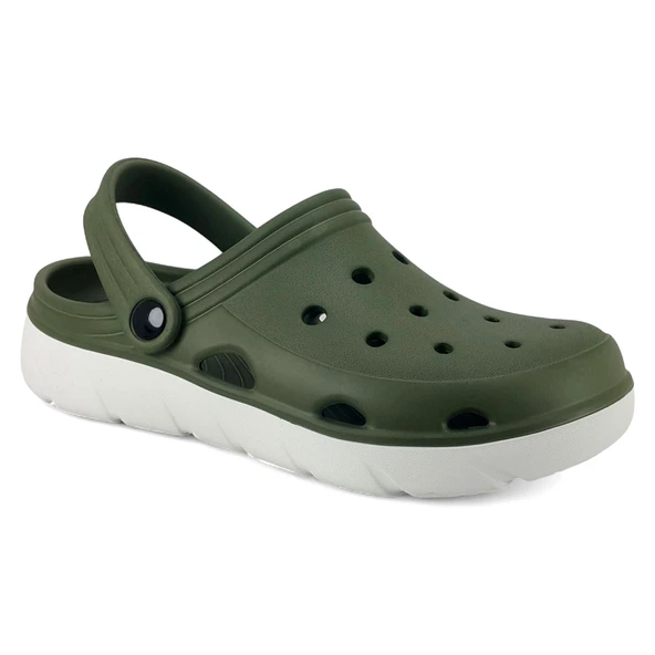 Forelli Gaby 25KT Kadın Anatomik Terlik Haki ürün görseli 1