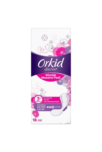 Orkid Günlük Mesane Pedi Ekstra Uzun 18'Li - 2