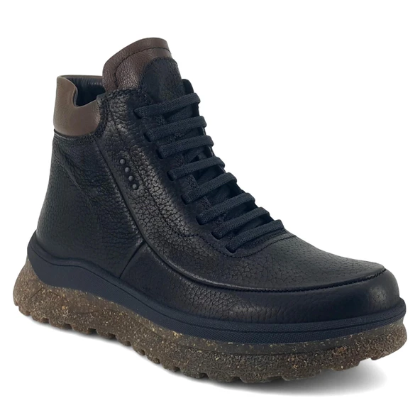 Mammamia 4565 25KB Kadın Günlük Bot Siyah Nubuk ürün görseli 1