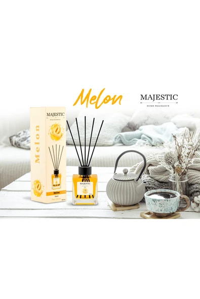 MAJESTİC BAMBU ÇUBUKLU ODA KOKUSU KAVUN 110 ML - Resim 2