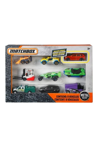 Dokuzlu Araba Seti X7111. - Resim 2