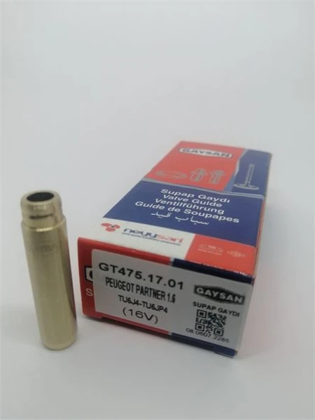 Psa Subap Gaydı P307 C4 Partner II Partner Tepe Berlingo II Partner Tepe C2 C3 C4 Tu5jp4 (1,6 16v) P106 - Gaysan Gt475.17.01 ürün görseli 1