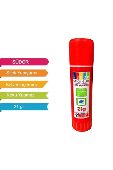 21 gr stick yapıştırıcı 3 lü südor - Resim 2