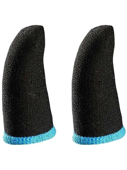 Pubg Parmaklık Eldiven Fiber Oyuncu Eldiveni Anti-Ter Parmak Kılıf 1 Çift - Resim 2