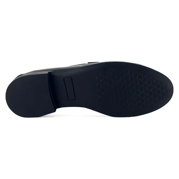 Venüs 2455212 25KA Kadın Günlük Ayakkabı Siyah Rugan - Resim 4