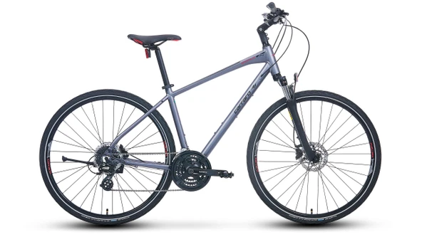 Carraro Sportıve 225 457H 24-V H.Disk Mat Antrasit Siyah Kırmızı ürün görseli 1