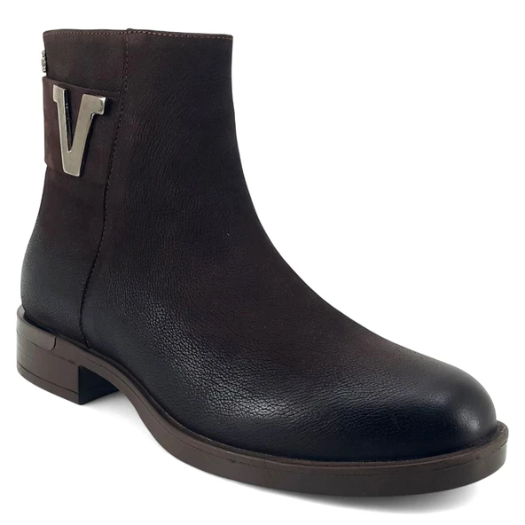 060 2553202 25KB Kadın Günlük Bot Kahverengi Nubuk ürün görseli 1