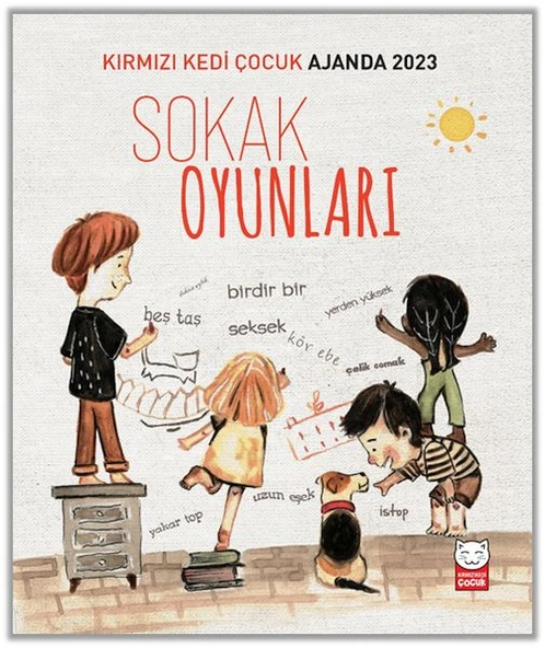 Kırmızı Kedi Çocuk Ajanda 2023 - Sokak Oyunları ürün görseli 1